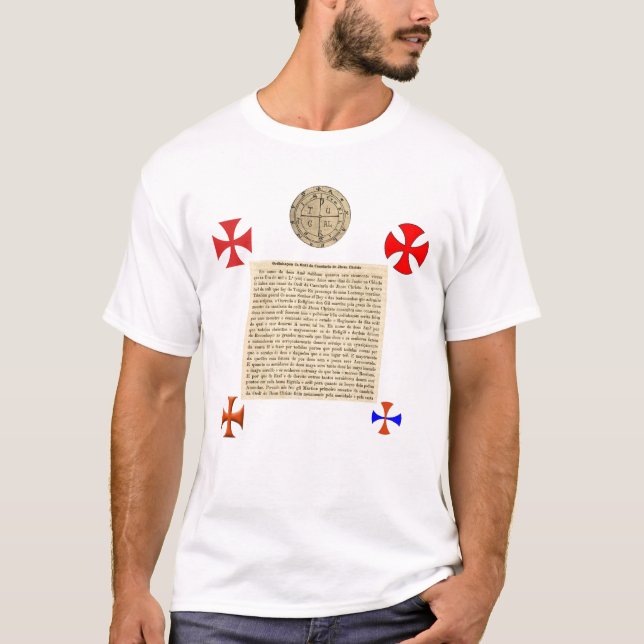 Camiseta T-Shirt Templária (Anverso)