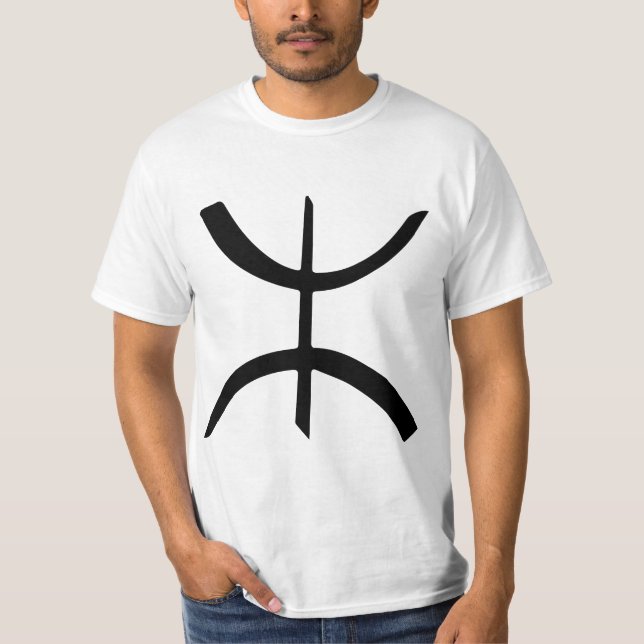 Camiseta t-shirt Tifinagh lettre Z (ⵣ) (Anverso)