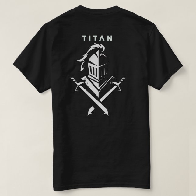Camiseta T-Shirt Titan (Reverso del diseño)
