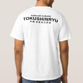 Camiseta T-Shirt Tokushinryu, Kobudo, Europe, white
