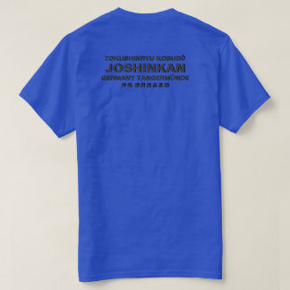 Camiseta T-Shirt Tokushinryu, Kobudo, Joshinkan, TM, blue