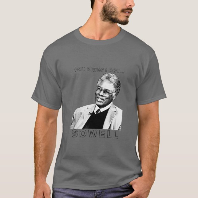 Camiseta T-Shirt     Tthomas sowell (Anverso)