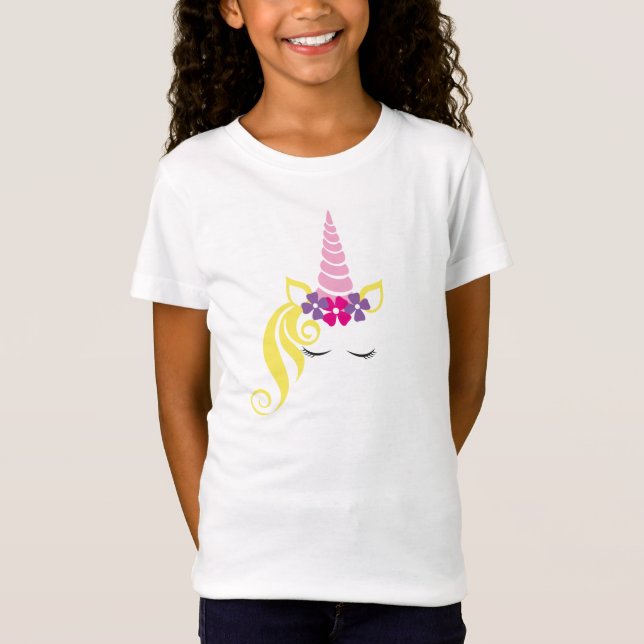 Camiseta T-Shirt-Unicorn chicas (Anverso)