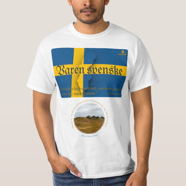 Camiseta T-shirt — Varen svenske (Anverso)