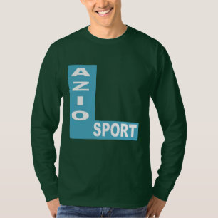 Camiseta T-shirt verde taladro mangas largas LAZIO DEPORTE