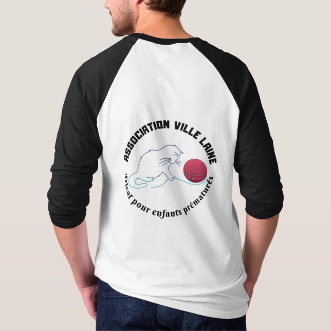 Camiseta T-shirt VILLE LAINE (Reverso)