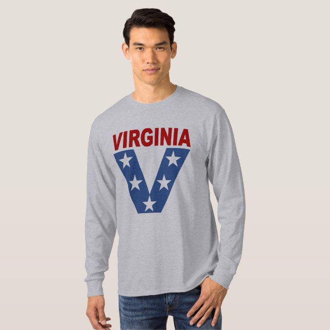 CAMISETA T-SHIRT VIRGINIA (Anverso completo)