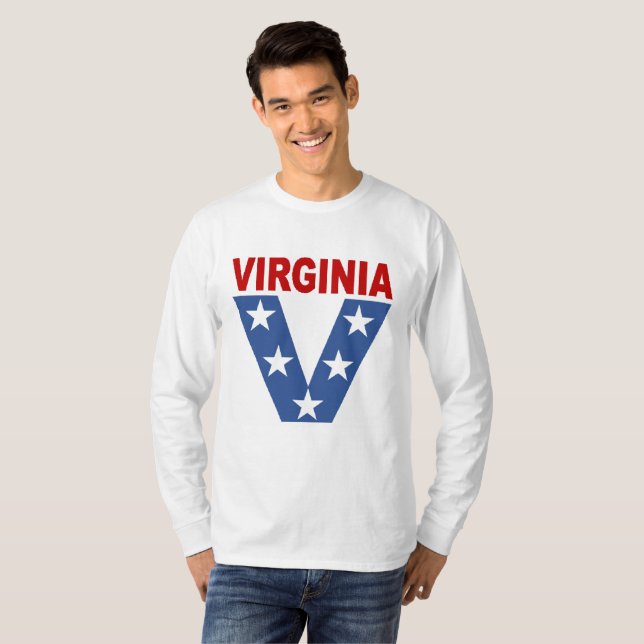 CAMISETA T-SHIRT VIRGINIA (Anverso completo)