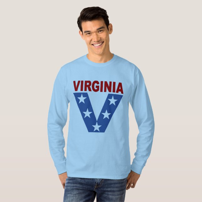 CAMISETA T-SHIRT VIRGINIA (Anverso completo)