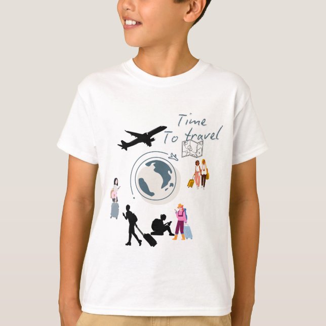 Camiseta T-shirt voyage  (Anverso)