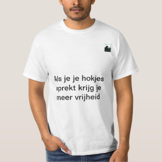 Camiseta t-shirt wijsheid 135