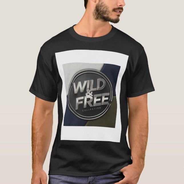 Camiseta T-shirt " Wild & Free"  (Anverso)