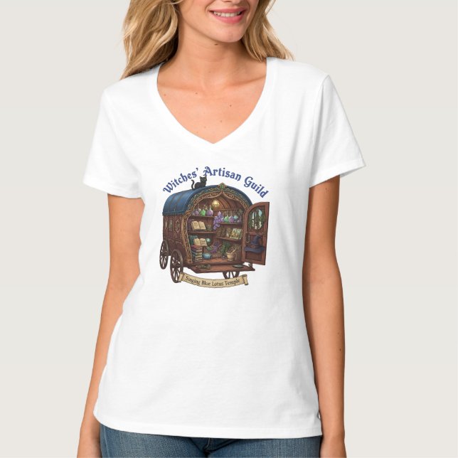 Camiseta T-Shirt, Witches' Artisan Guild (Anverso)