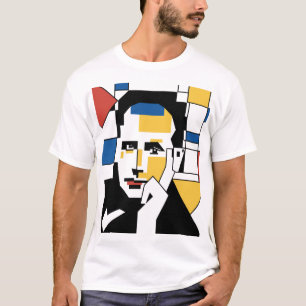 Camiseta T-shirt with portraits bauhaus