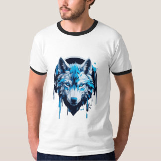 Camiseta T-shirt with Wolf Design