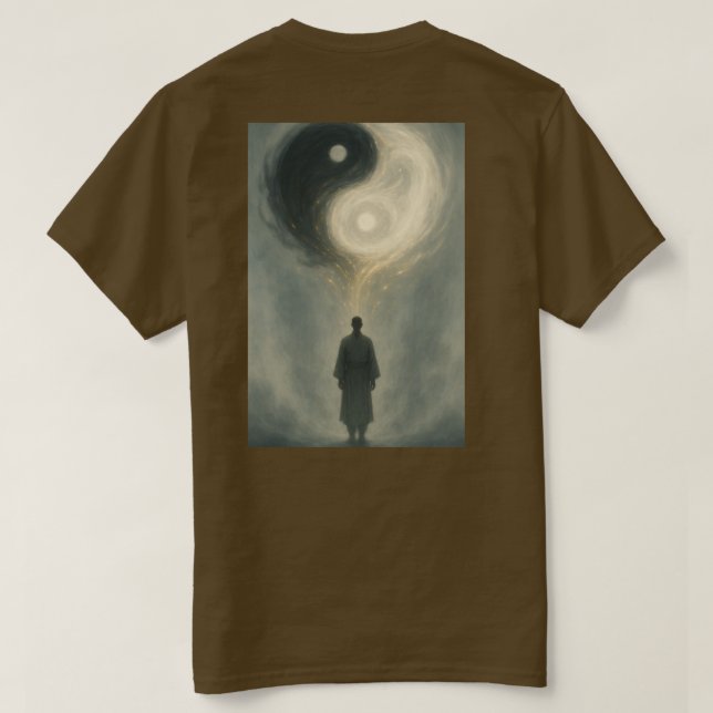 Camiseta T-shirt Yin-Yang (Reverso del diseño)
