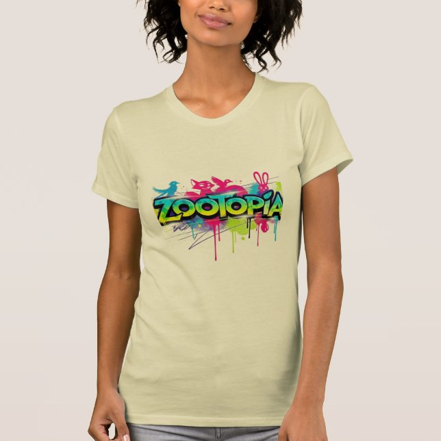 Camiseta T-Shirt zootobia  (Anverso)