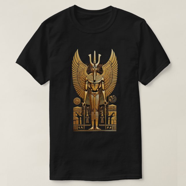 Camiseta T-ShirtAncient Egyptian Pharaoh T-Shirt | KaliraAr (Diseño del anverso)