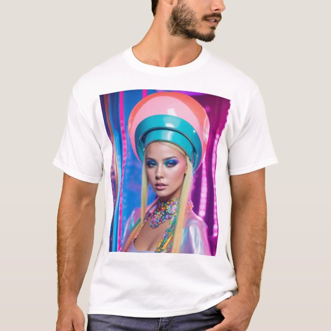 Camiseta T-ShirtLa princesa pop del turismo del pastel (Anverso)