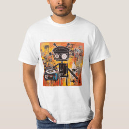 Camiseta T-Shirts art abstrait DJ