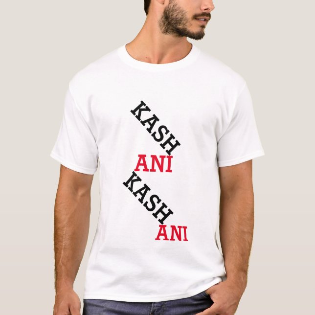 Camiseta T-SHIRTS BÁSICOS de Kashani (Anverso)