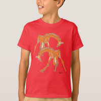 T-SHIRTS BOY'S O CUALQUIER PERSONA : GIRAFFES