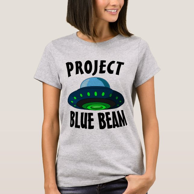 CAMISETA T-SHIRTS DE LOS PROYECTOS DE OVO AZUL (Anverso)