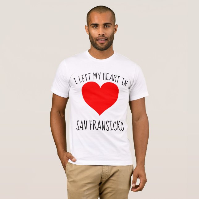 CAMISETA T-SHIRTS DE SAN FRANSICKO (Anverso completo)