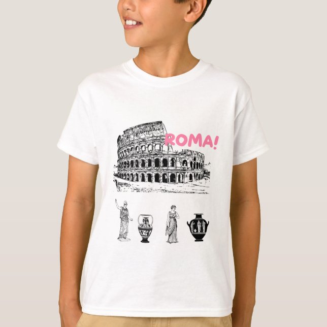 Camiseta T-Shirts Enfant ROMA (Anverso)