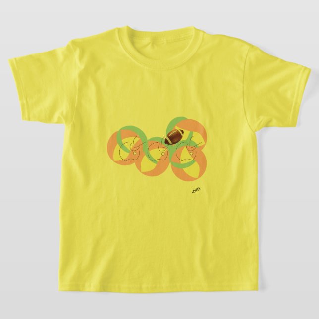 Camiseta T-shirts : Football In Motion . (Distribución)