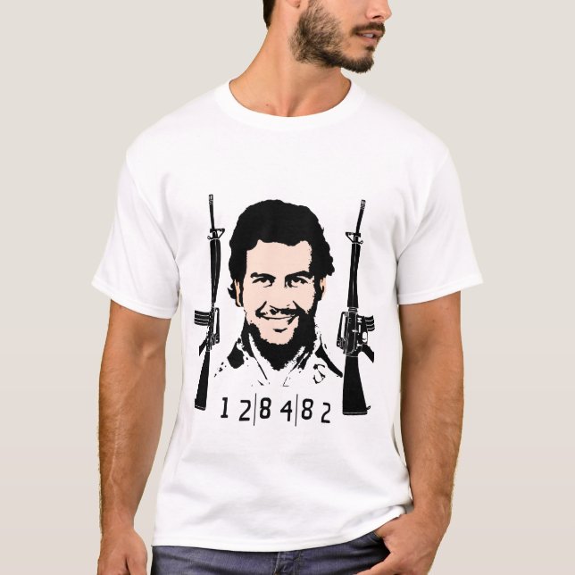 Camiseta T-shirts homme Pablo escobar (Anverso)