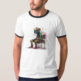 Camiseta T-Shirts imprimé IA