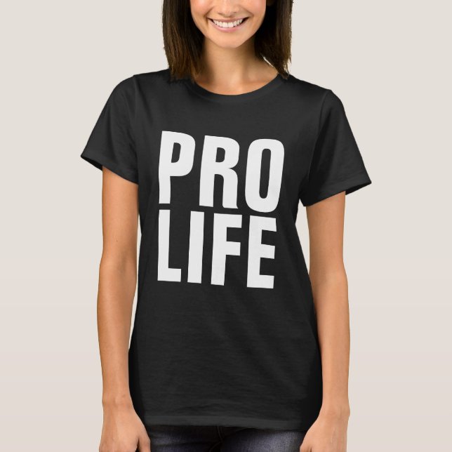 CAMISETA T-SHIRTS TEES PRO LIFE (Anverso)