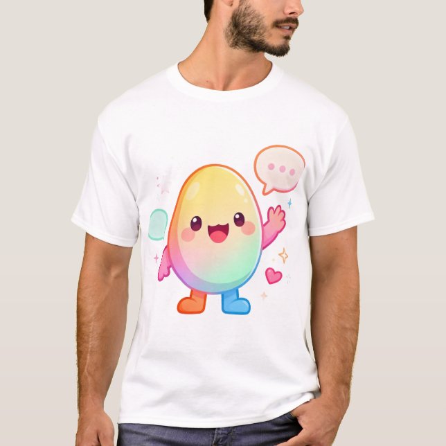 Camiseta T-ShirtThe Funny Egg Life (Anverso)