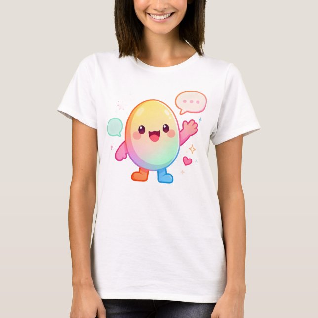 Camiseta T-ShirtThe Funny Egg Life (Anverso)