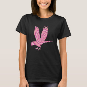 Camiseta T-ShirtTye muere Scarlet Macaw Colorful Parrot Bir