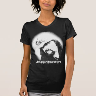 Camiseta T-shirtzazzle, reinado y lápida mortuoria Caf'e d