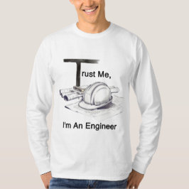 Camiseta T-Square Confía en Mí Soy Ingeniero