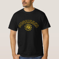 Camiseta T Sunkisch Diseño Verano Mar Beach Sunset