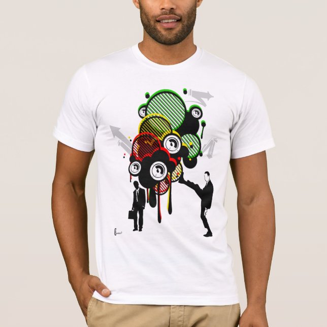 Camiseta T.U.C. Retroceso calificado Di Sound (Anverso)