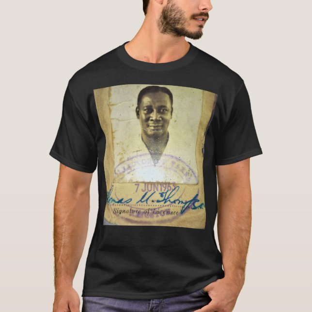 Camiseta T U THOMPSON  KING TUT (Anverso)