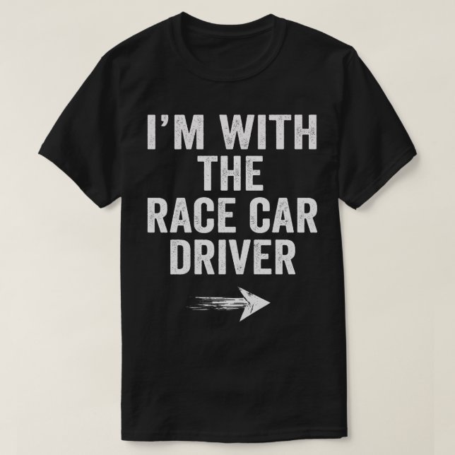 Camiseta TA5 - Estoy con la pareja de conductores de autos  (Diseño del anverso)