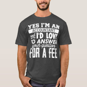 Camiseta Ta Accountant Consulting CPA Bookkeeper Funny Cute