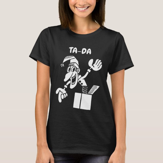 Camiseta TA-DA caja sorpresa (Anverso)