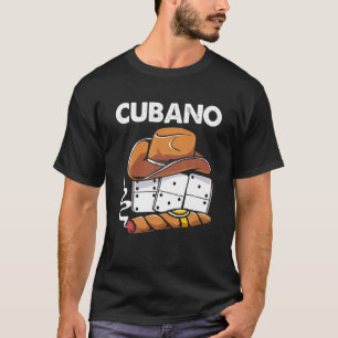 Camiseta Tabaco de Canotier Cubano Para Hombres T Shi