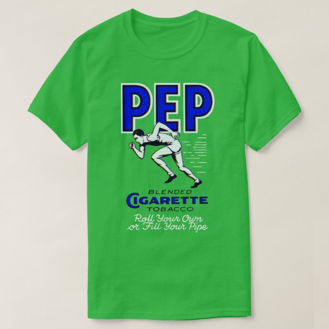 Camiseta Tabaco de cigarrillos de pipa de los años 1920 (Diseño del anverso)