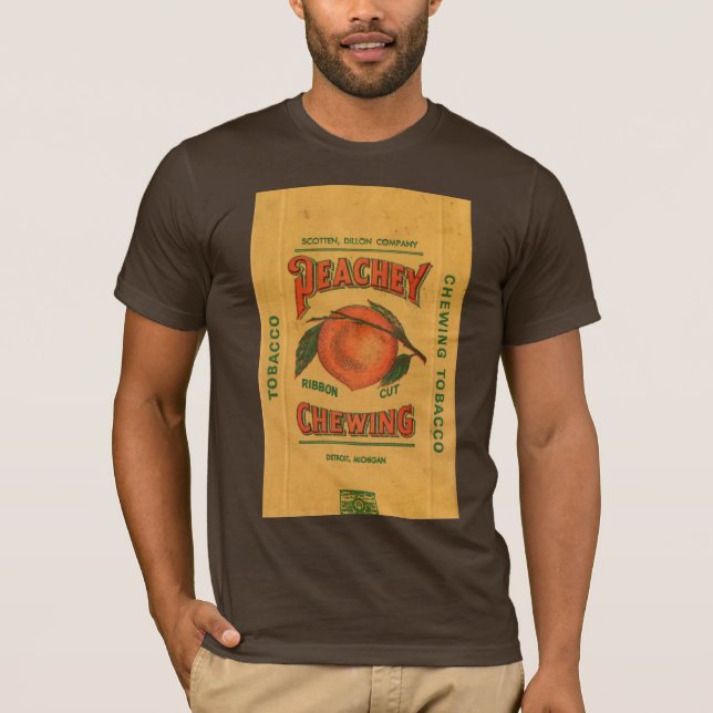 Camiseta Tabaco de mascar de Peachey (Anverso)