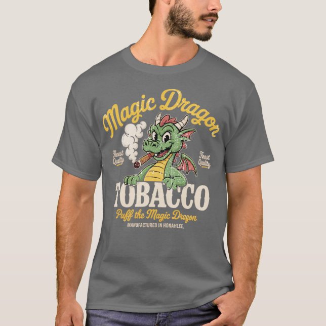 Camiseta Tabaco Magic Dragon (Anverso)