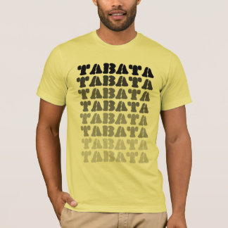 Camiseta Tabata sobre limón Bella Canvas Tee
