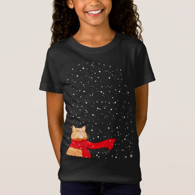Camiseta Tabby ama Nieve (Anverso)